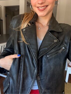 Danier Leather Moto Jacket